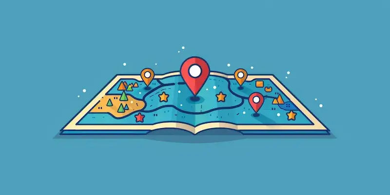 Google Maps jak zrobić pinezkę?