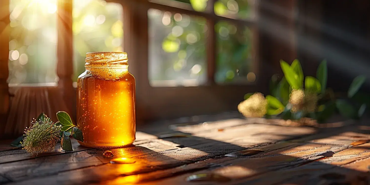 Kolor miodu wrzosowego