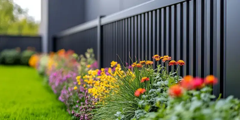 Gartenzaun Metall Polen